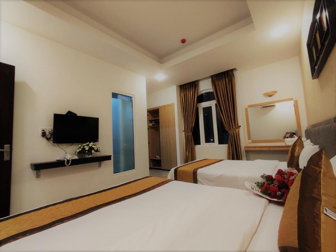 דה נאנג Huong Tra Hotel Apartment מראה חיצוני תמונה